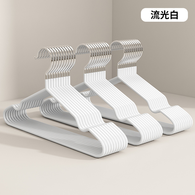 磨砂加粗衣架新款特粗衣架成人衣架浸塑防滑无痕衣撑子晾儿童衣架|undefined