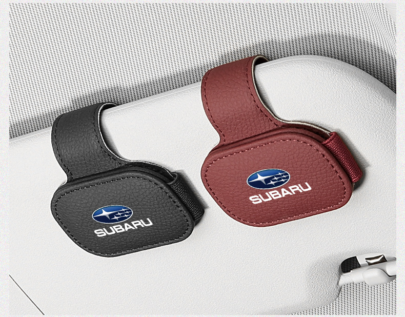 Suitable for Subaru Xv Legacy Forester Outback Car Glasses Clip Multi-Function Sun Visor Bill Card Holder