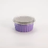 Dark purple + short flat cover
