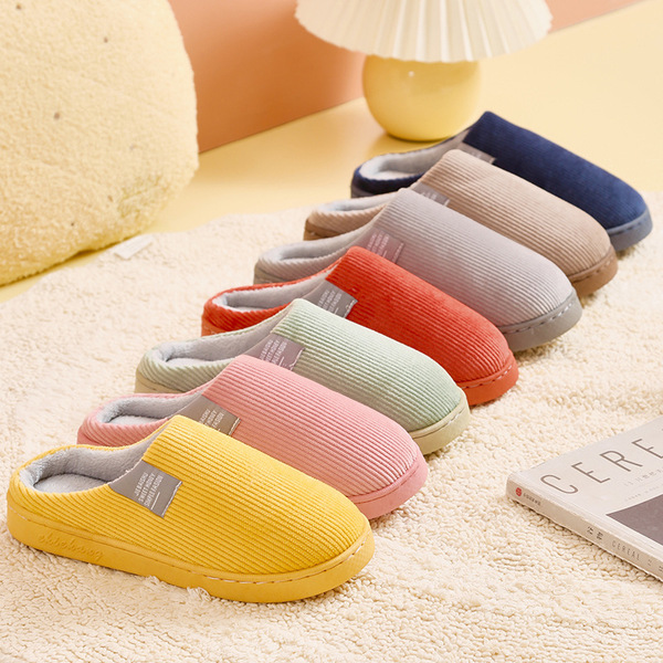Home demi-season women's non-slip winter slippers platform for…