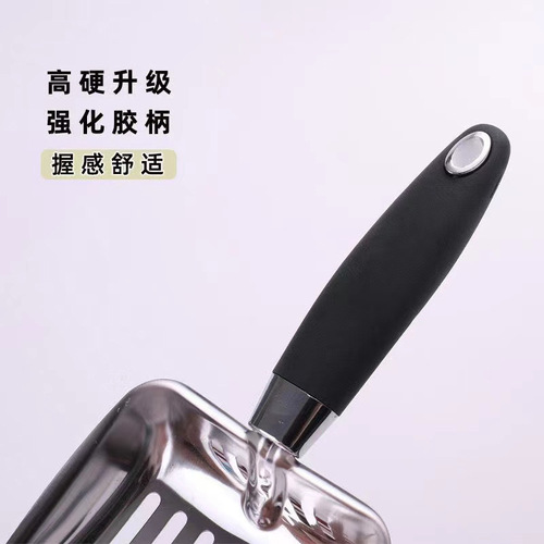 Meige stainless steel cat litter shovel cat poop cat sand shovel rutin chicken pet feces cleaning shovel metal one piece drop shipping