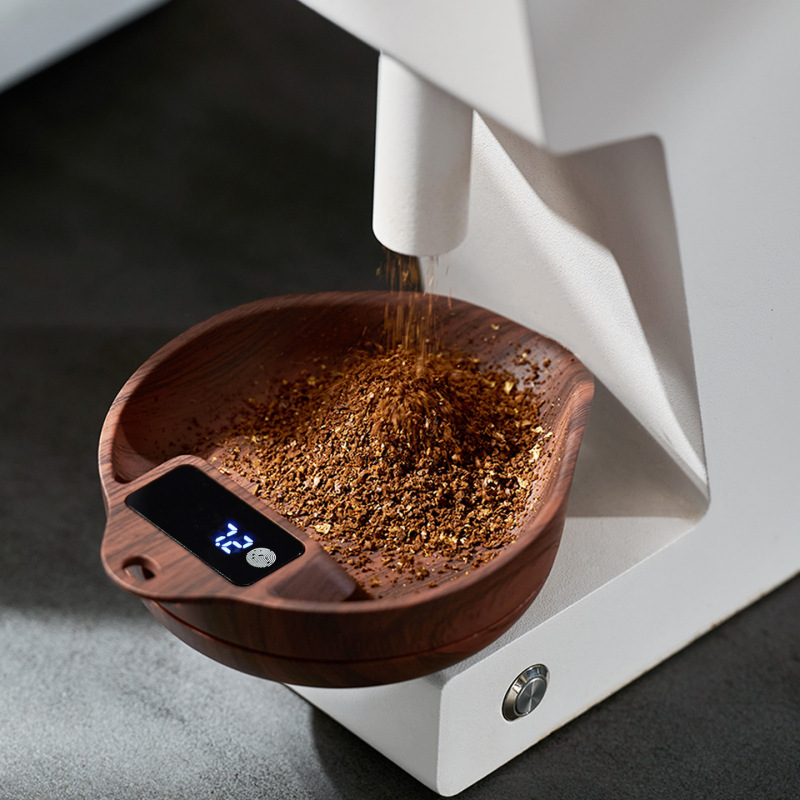 ミニコーヒー電子スケール豆皿手作りデジタル豆皿計量イタリアンコーヒー計量ディスプレイプレートコーヒー豆皿|undefined