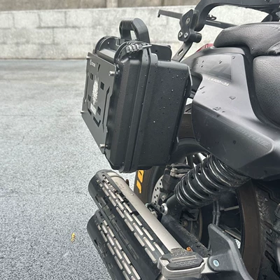 Motorcycle trunk | Rack Tactical Hanging Plate Expansion