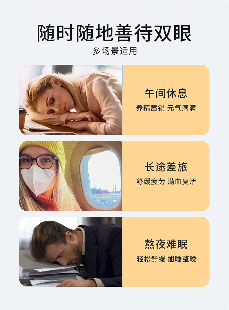 Lutein Cooling Hydrogel Eye Patch Soothing Eye Mask for Tired Dry Eyes 5 Patches Per Box key features