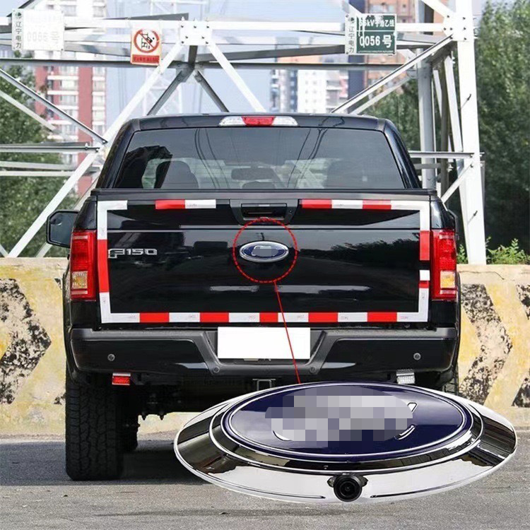 Suitable for Ford car standard pickup truck waterproof wide-angle HD night vision car reversing image camera rear view