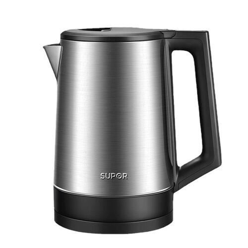 Supor electric kettle 1.7L large capacity rapid water boiling 304 stainless steel body kettle SW-17T03A