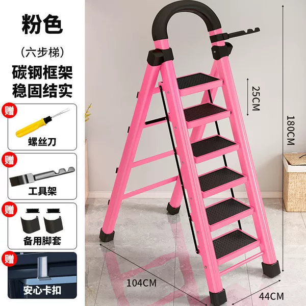 Pink reinforcement six steps