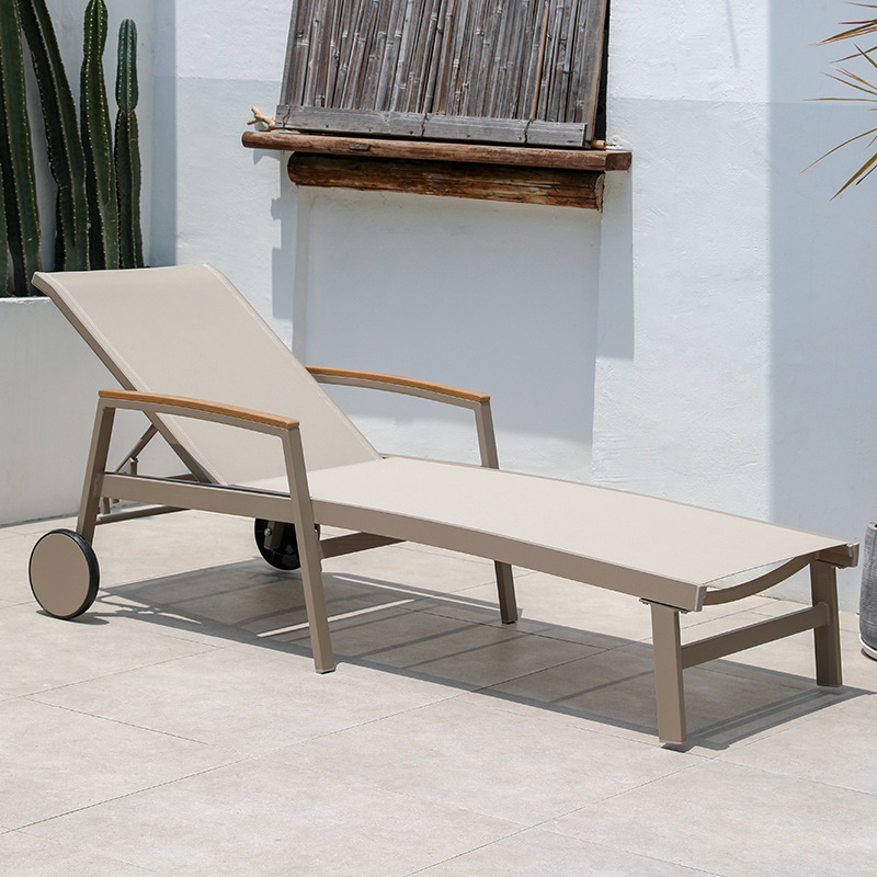 Al Aire Libre cama Villa piscina Hotel playa patio jardín al aire libre terraza ocio impermeable protección solar plegable reclinable image 7