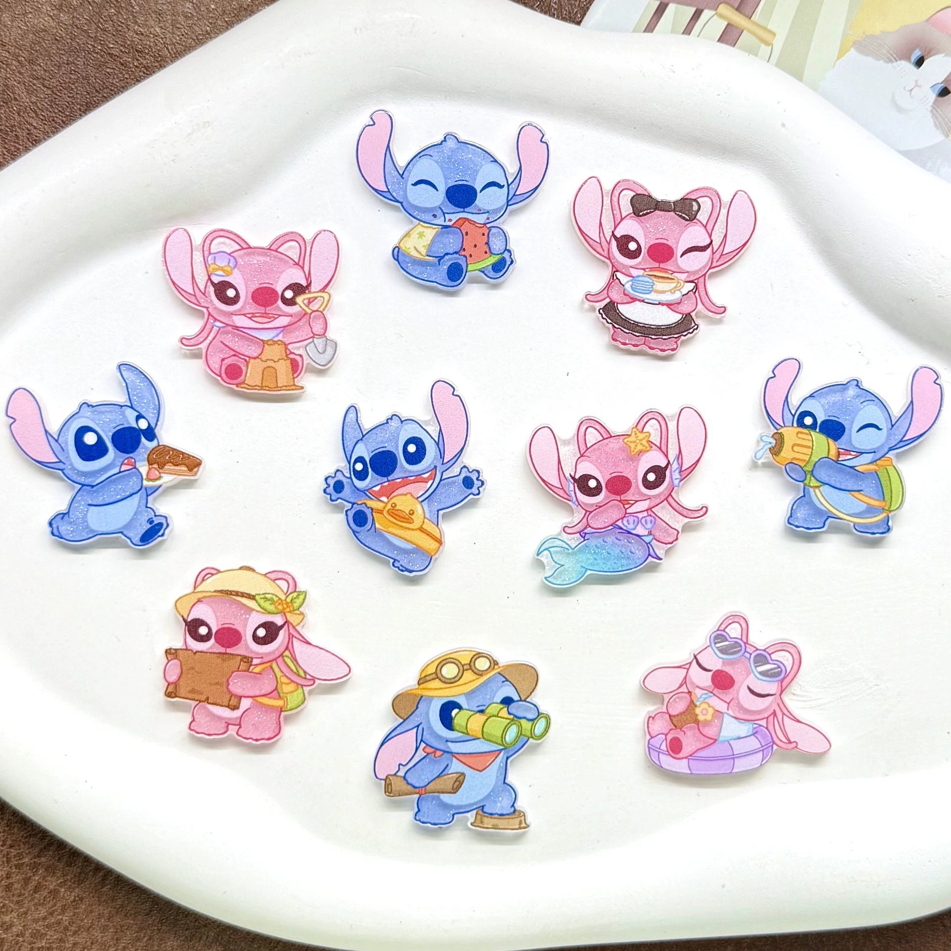 Acrylic jewelry, cute accessory, DIY