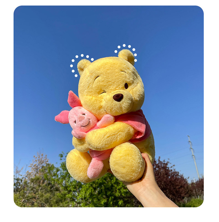 Plush Winnie the Pooh Doll for Sleeping, Pillow, Bed Companion, Stuffed Winnie the Pooh Doll