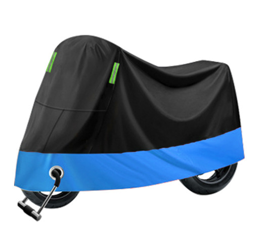 위 검정색 + 아래 파란색