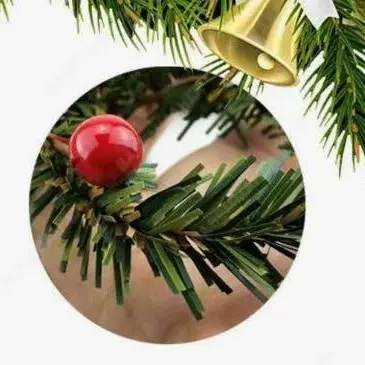 厂家定制直销圣诞花环节日装饰品挂件摆件定制圣诞花环