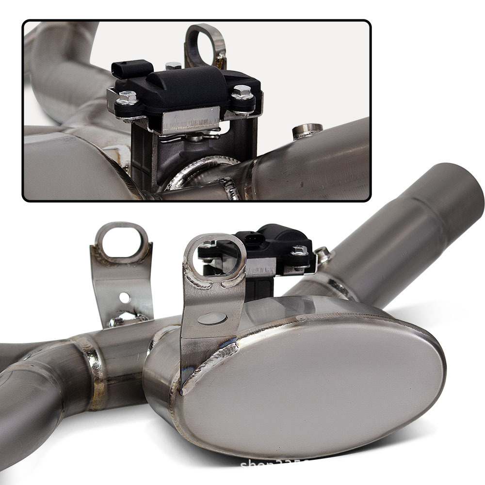 Suitable for Motorcycle and Motorcycle Exhaust Modification R1300 Gs/Adv Titanium Alloy Return Exhaust Front Section 60mm