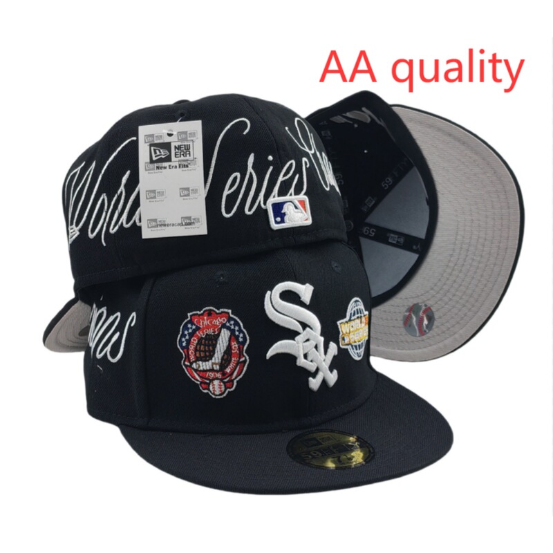2026 New Hot-Selling Cross-Border Foreign Trade Team League Baseball Cap with Aa Pattern, Flat Brim, Fashionable Size Flat Brim Hat