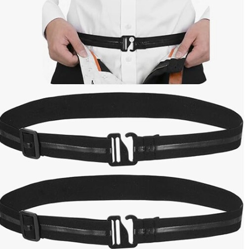 Men's Shirt Non-Slip Belt Shirt Non-Slip Artifact Women's Business Suit Fixed Bound Belt Adjustable Elastic Belt