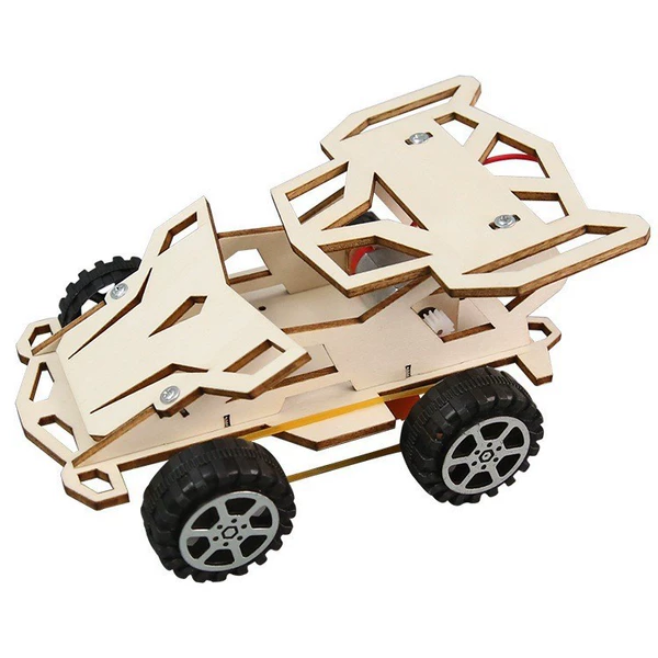 Electric four-wheel drive car