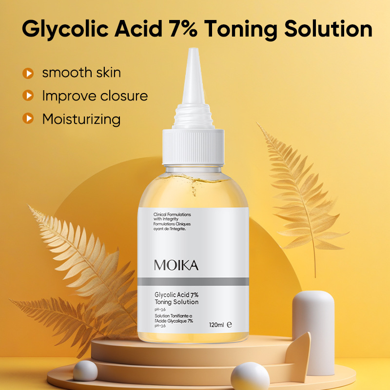 Factory goods glycolic acid 7% toner foreign trade acne fade acne acne repair skin essence wholesale