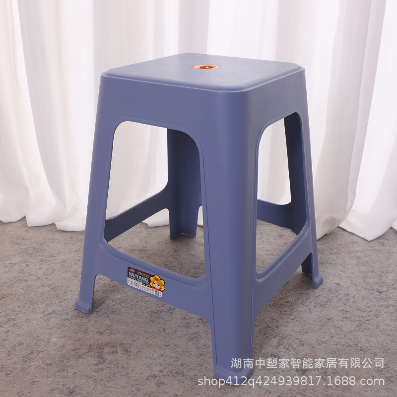 Taburetes para uso doméstico, plástico grueso, apilables, mesa de comedor, estilo minimalista moderno, taburetes de repuesto para restaurante, sillas para almacenamiento.