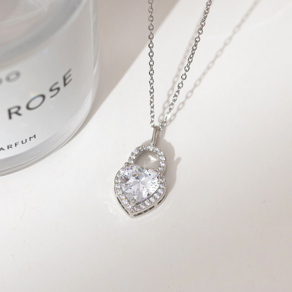 지르콘 하트 잠금