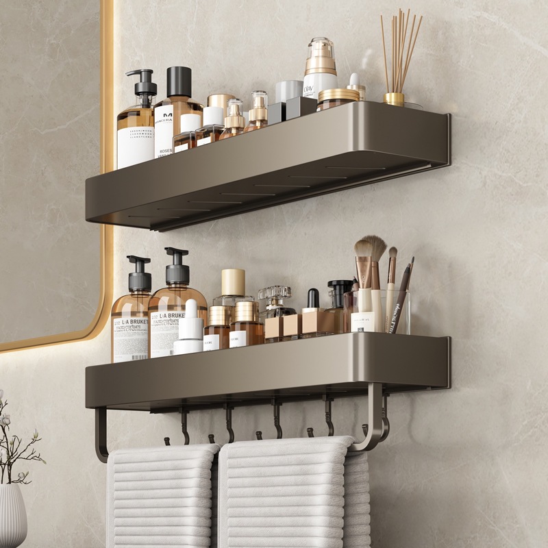 Manufacturer's Bathroom Storage Rack Bathroom Toilet Punch-Free Hand Washing Bathroom Sink Wall-Mounted Storage Rack