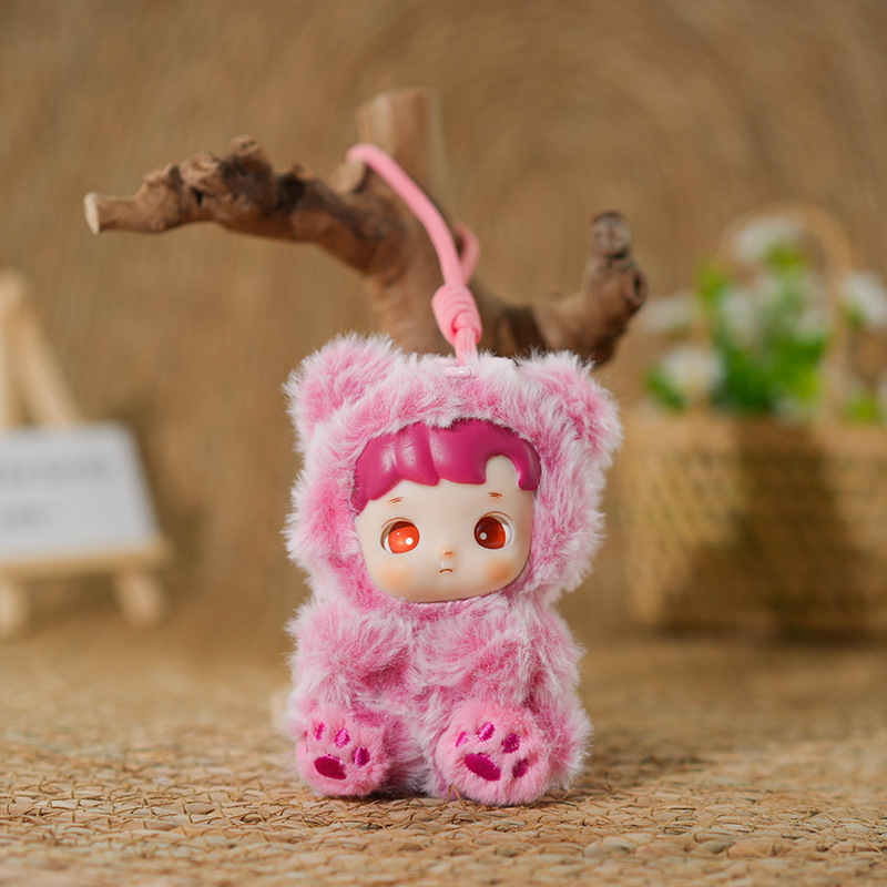 Pendentif mignon, porte-clés sac à dos créatif, peluche en vinyle, ornement_voghion.com