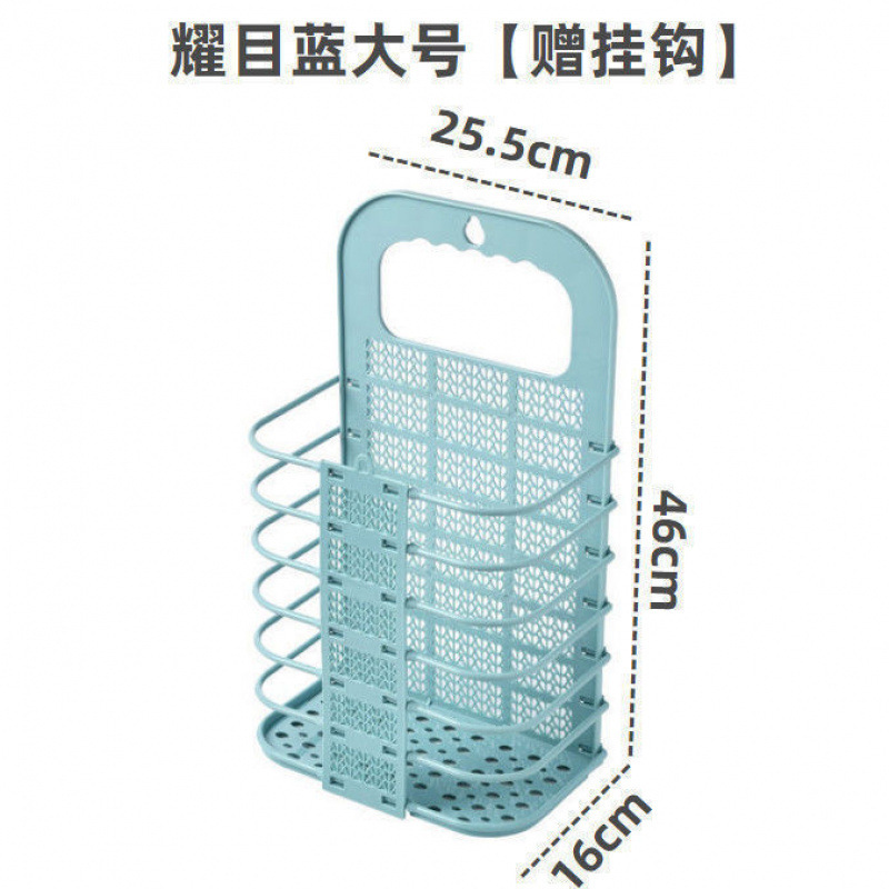 可折叠脏衣篮壁挂式脏衣服收纳篮家用卫生间大号浴室收纳筐脏衣篓|undefined