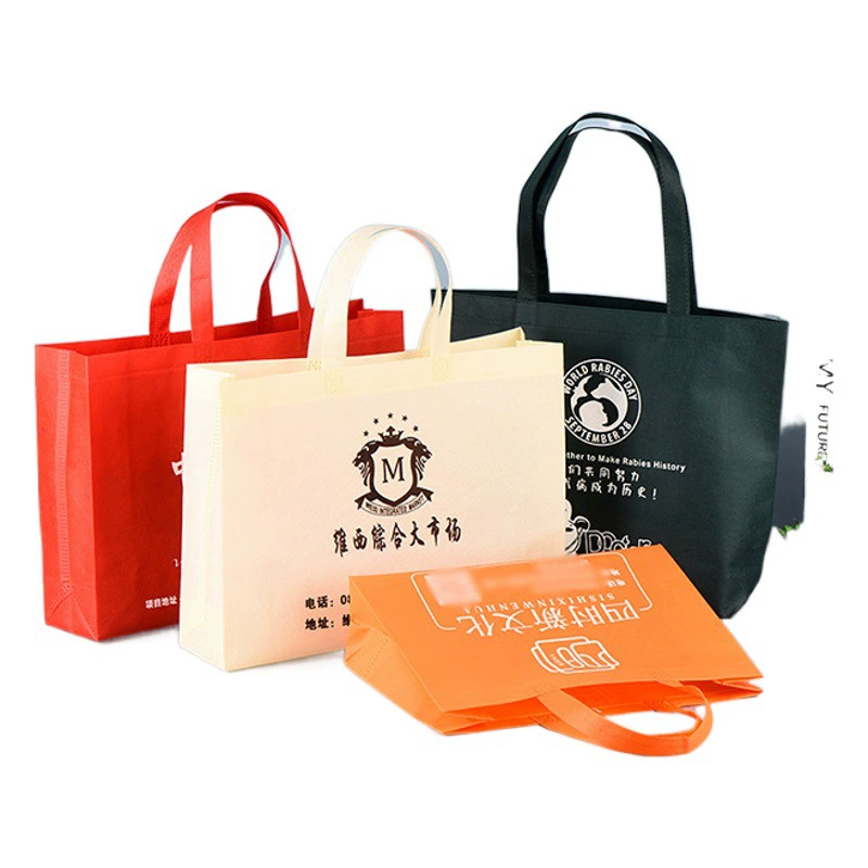 Нетканая сумка на складе складная пленка для горячего прессования трехмерная сумка для покупок