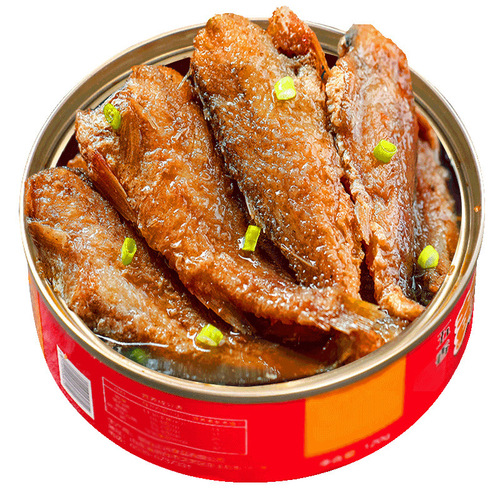10 Cans of Cost-Effective Ready-to-Eat Yellow Croaker Canned Tuna, Seafood Prepared Canned Spicy Mackerel, a New Appetizer