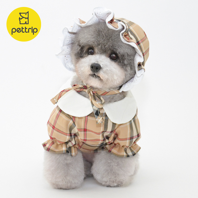 pettrip 베투 봄 여름 애완 동물 옷 개 옷 개 스커트 고양이 옷 새끼 고양이 스커트 테디 옷