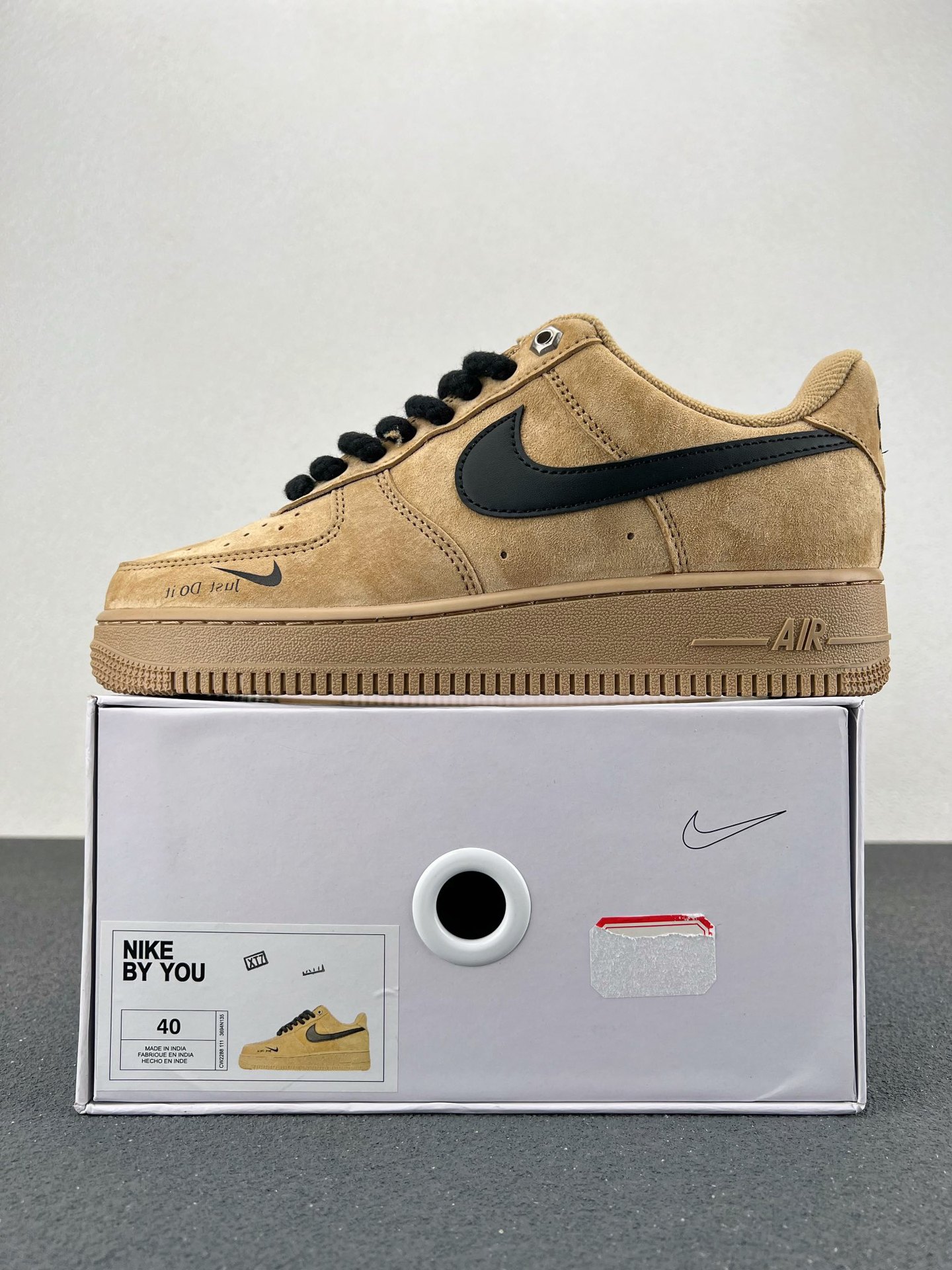 Zapatos Putian versión original de la fuerza aérea No. 1 en el extranjero marca conjunta de la cabeza de cuero en lugar de cojín de aire zapatillas deportivas para hombres y mujeres