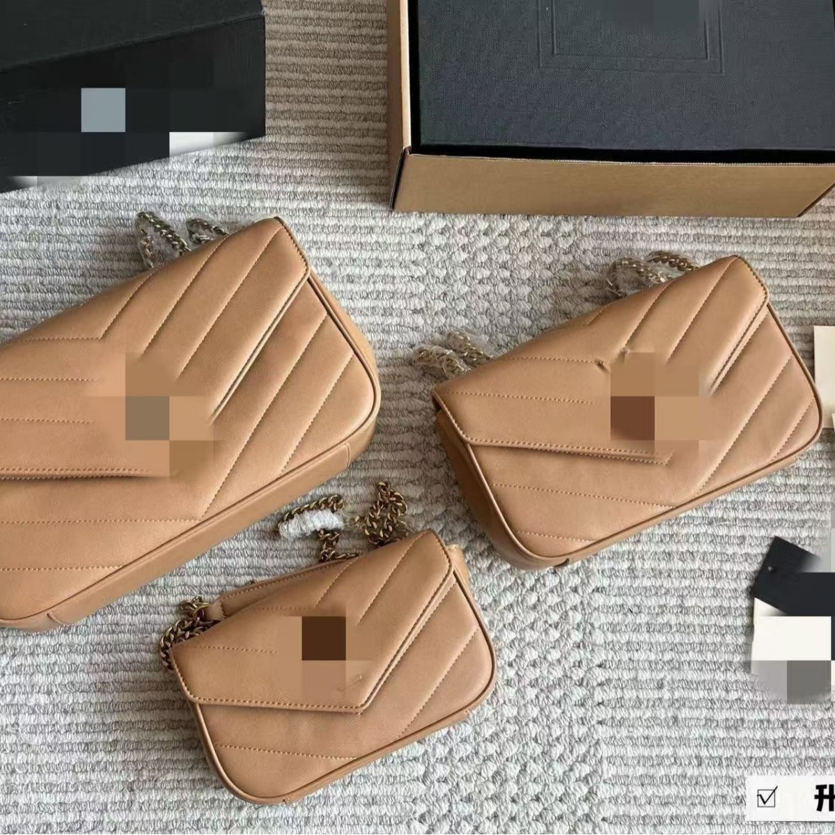 2025 nueva moda versátil sobres de cuero bolsos de cadena bolsos de hombro de alto nivel bolsos de mujer
