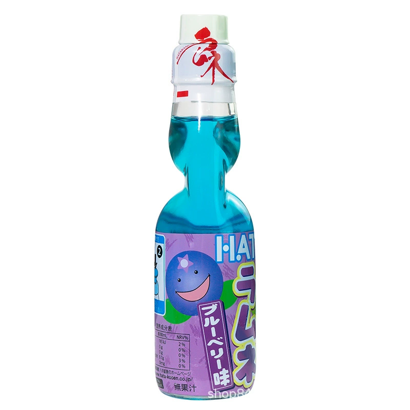 Напиток Ramune Soda (импорт Япония) 200 мл — assorted вкусы, одна бутылка
