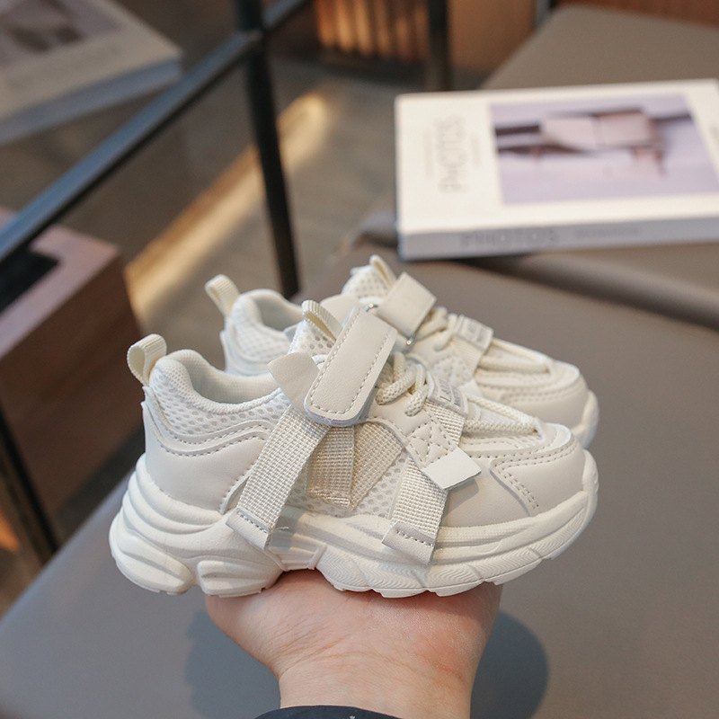 Zapatillas deportivas para niños, estilo casual, de malla, transpirables, para primavera 2026, para niños y niñas, para niños pequeños y niños mayores.