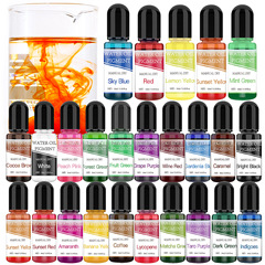 廠家直銷 高透30色寶石透明油性色精 UV滴膠環氧樹脂AB膠通用色素