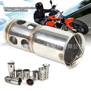Motosiklet 51mm 60mm səsboğucu və səs çeviricili modifikasiya edilmiş buraxılış borusu