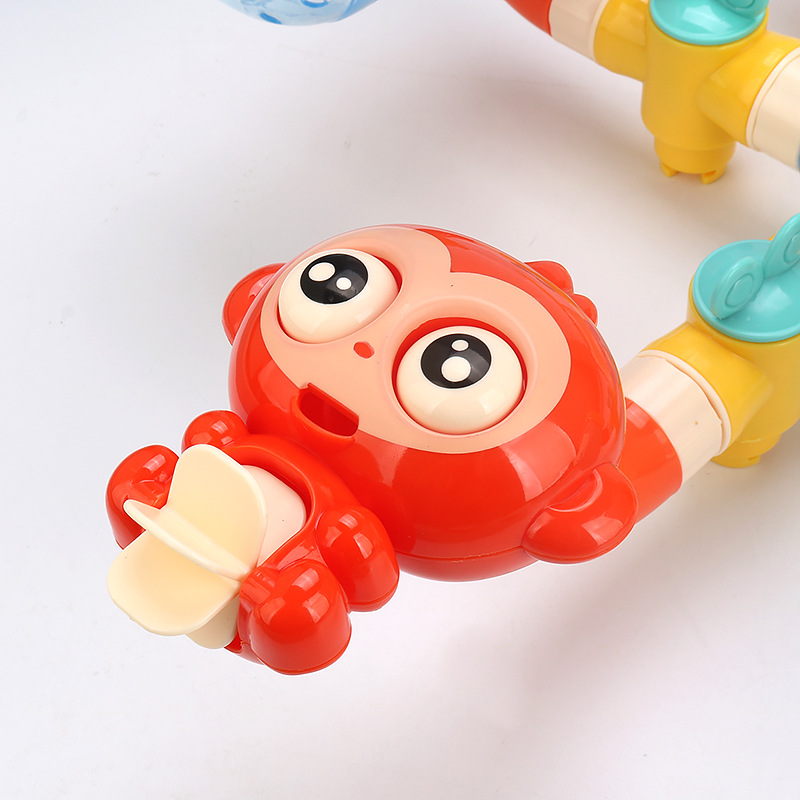 Transfronterizo amazon baño infantil juguetes de agua dibujos animados animal tubo transferencia ducha juguetes de baño