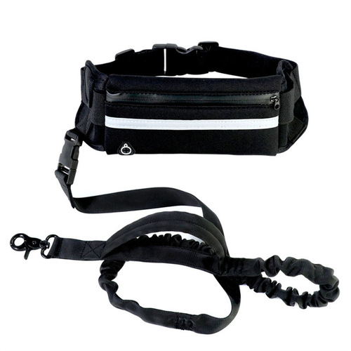 Sports belt, elastic traction rope, running dog traction rope, retractable, leash-free dog leash for walking the dog