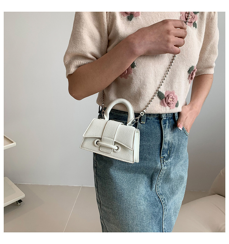 Chain Strap Type Handbag Bags Type Women's Mini Summer Pu Leather Cute Handbag