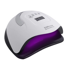 跨境爆款美甲灯 180W大功率美甲光疗灯UVLED灯美甲店甲油胶光疗机
