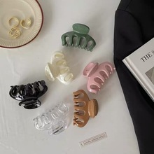 法式少女夏天抓夹少女气质优雅小号抓发夹网红小鲨鱼夹发卡碎发夹