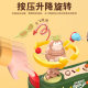 Cross-border children's boxing orangutan bounce table game double battle parent-child interactive fight educational toys wholesale