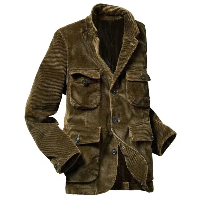 Top da uomo giacca invernale 2024 nuovo cappotto moda casual tinta unita_voghion.com