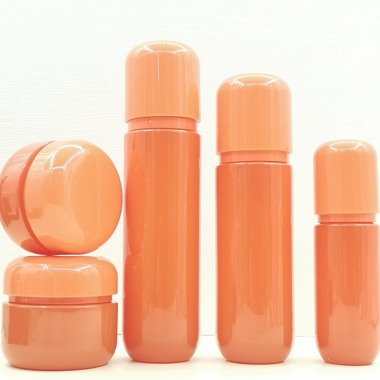 玻璃套装瓶120毫升爽肤水 100ml乳液40ml精华 50克面霜30克眼霜