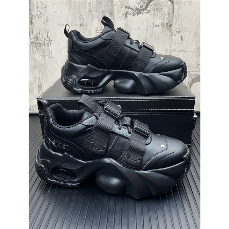 Мужская обувь выше внутри! Спортивные туфли папы! Спортивные туфли дикие осенью и зимой, теплые и дышащие мужские туфли с толстой подошвой