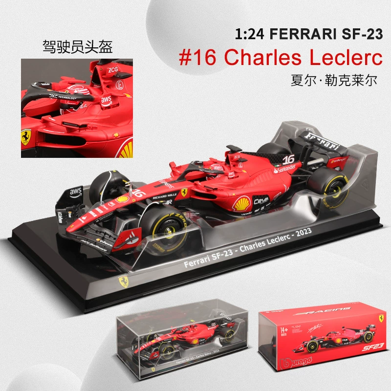 Ferrari, автомобиль из сплава, реалистичная модель автомобиля, минифигура, масштаб 1:24