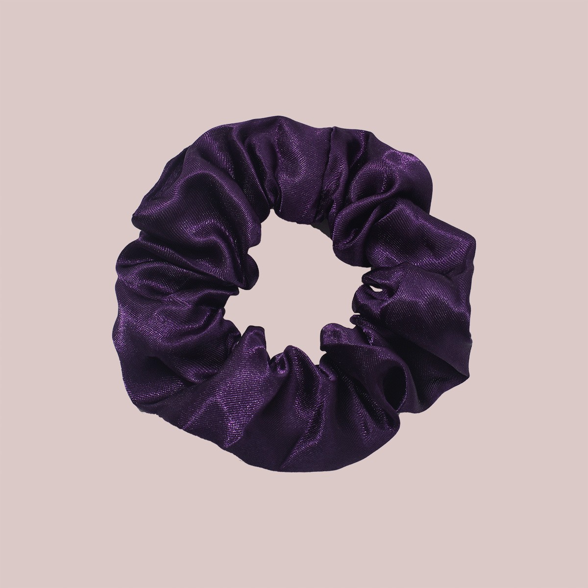 Coletero Scrunchie de Satén de Alta Elasticidad