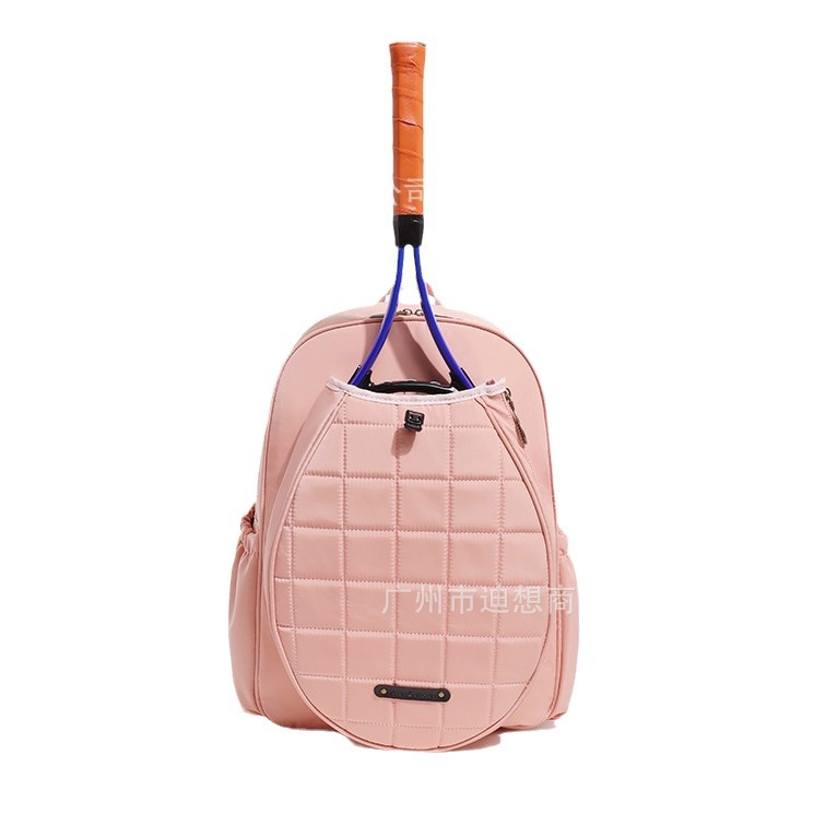 2025 nuevo bolso de bádminton para mujeres alto valor facial hombro de hombro para niños deportes portátiles bolso de tenis de gran capacidad para hombres