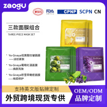 跨境代加工贴片面膜补水保湿修护祛痘紧致抗皱视黄醇面膜oem贴牌