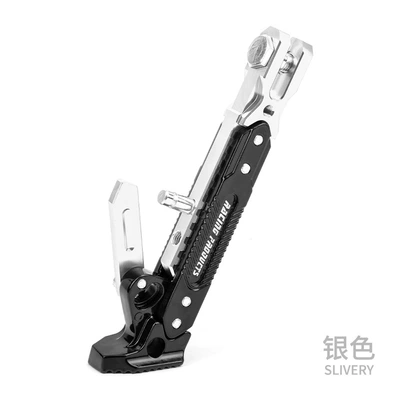 Alloy Cnc, Motorcycle Safety Supplies - adjustable-side-support-silver