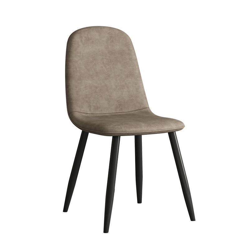 Sillas de comedor sillas de ocio domésticas nórdicas lujosas sillas de respaldo de hierro forjado modernas y simples sillas de mesa de negociación sillas de comedor